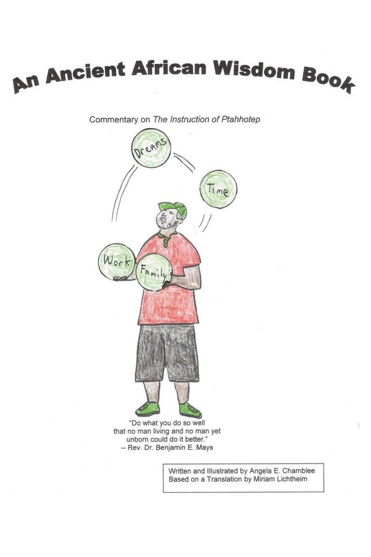 Angela Chamblee - Ancient African Wisdom Book, Häftad