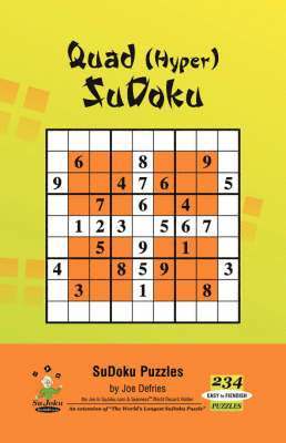 Quad (Hyper) Sudoku 1