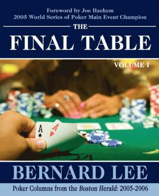 bokomslag The Final Table Volume I