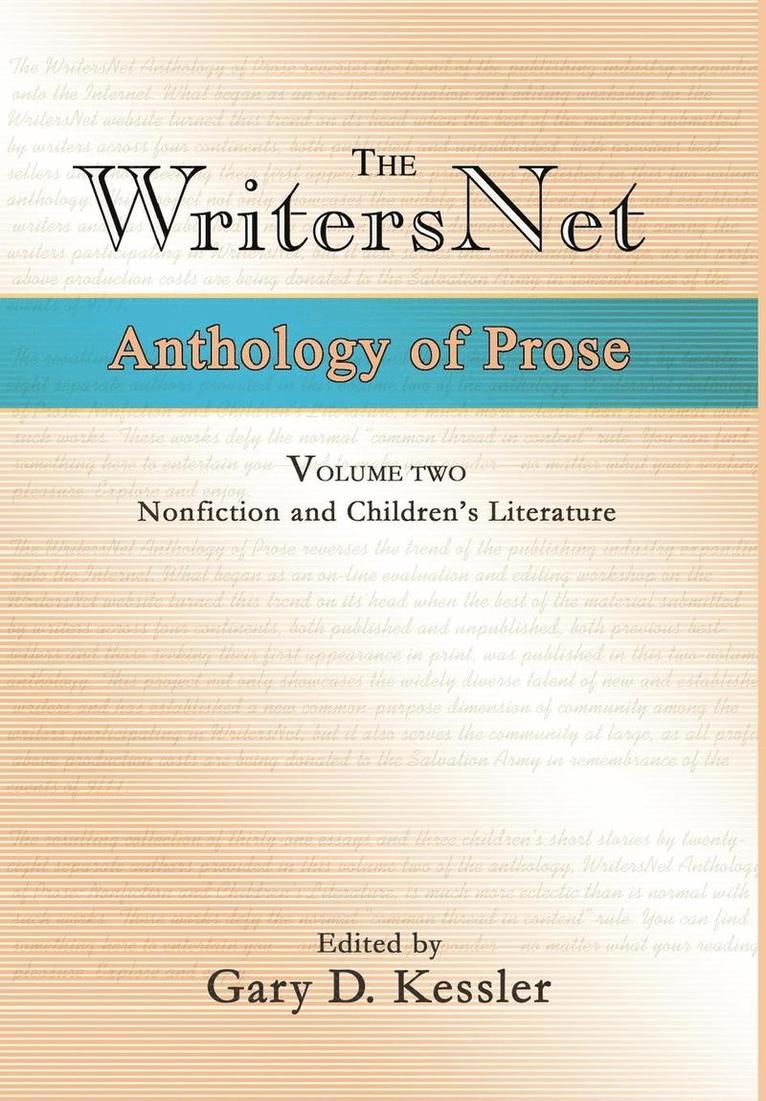 The WritersNet Anthology of Prose 1