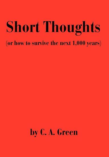 bokomslag Short Thoughts