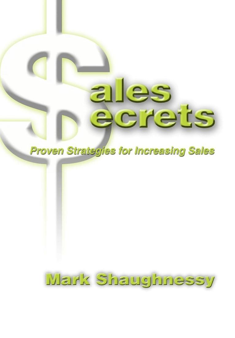 Sales Secrets 1