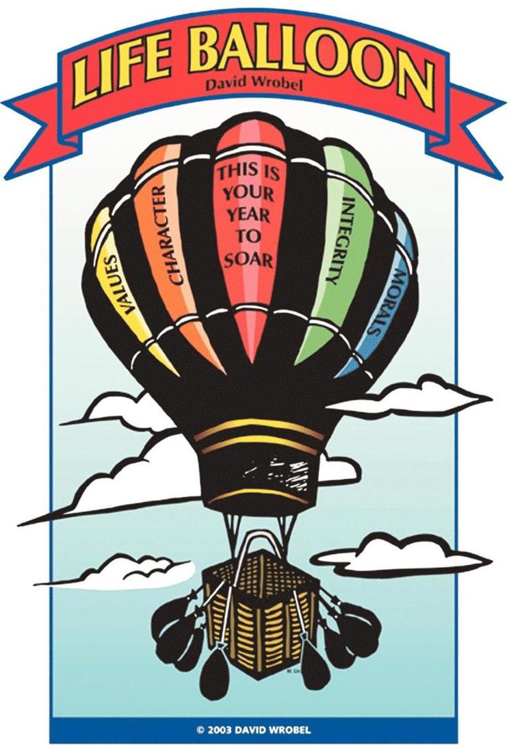 David Wrobel - Life Balloon, Inbunden