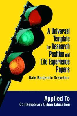 bokomslag Universal Template for Research Position and Life Experience Papers