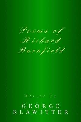Poems of Richard Barnfield 1