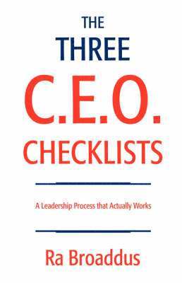 bokomslag Three C.E.O. Checklists
