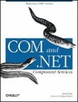Juval Lowy - Com & .Net Component Services, Häftad