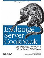bokomslag Exchange Server Cookbook