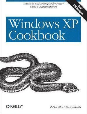 bokomslag Windows XP Cookbook