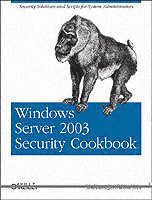 bokomslag Windows Server 2003 Security Cookbook