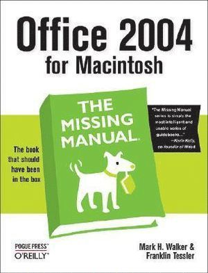 bokomslag Office 2004 for Macintosh