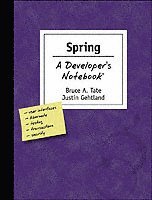 bokomslag Spring - A Developer's Notebook