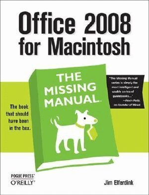 Jim Elferdink - Office 2008 for Macintosh, Häftad