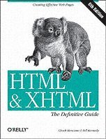 bokomslag HTML & XHTML: The Definitive Guide 6th Edition