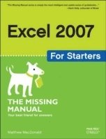 bokomslag Excel 2007 for Starters
