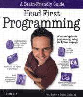 bokomslag Head First Programming: A Learner's Guide to Programming Using the Python Language