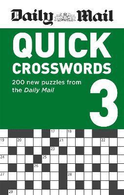 bokomslag Daily Mail Quick Crosswords Volume 3