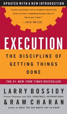bokomslag Execution: The Discipline of Getting Things Done