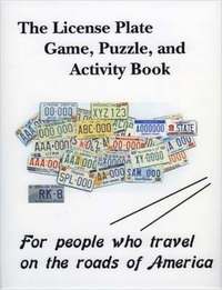 bokomslag The License Plate Game, Puzzle & Activity Book