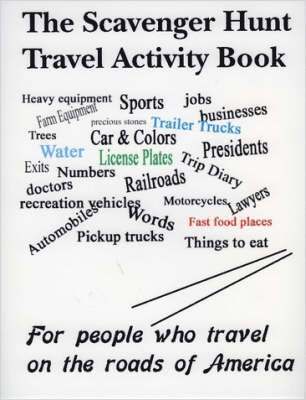 bokomslag The Scavenger Hunt Travel Activity Book