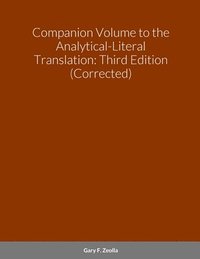 bokomslag Companion Volume to the Analytical-Literal Translation: Third Edition