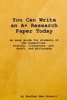 Heather Russell - You Can Write an A+ Research Paper Today, Häftad