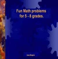 bokomslag Fun Math Problems for 5 - 8 Grades