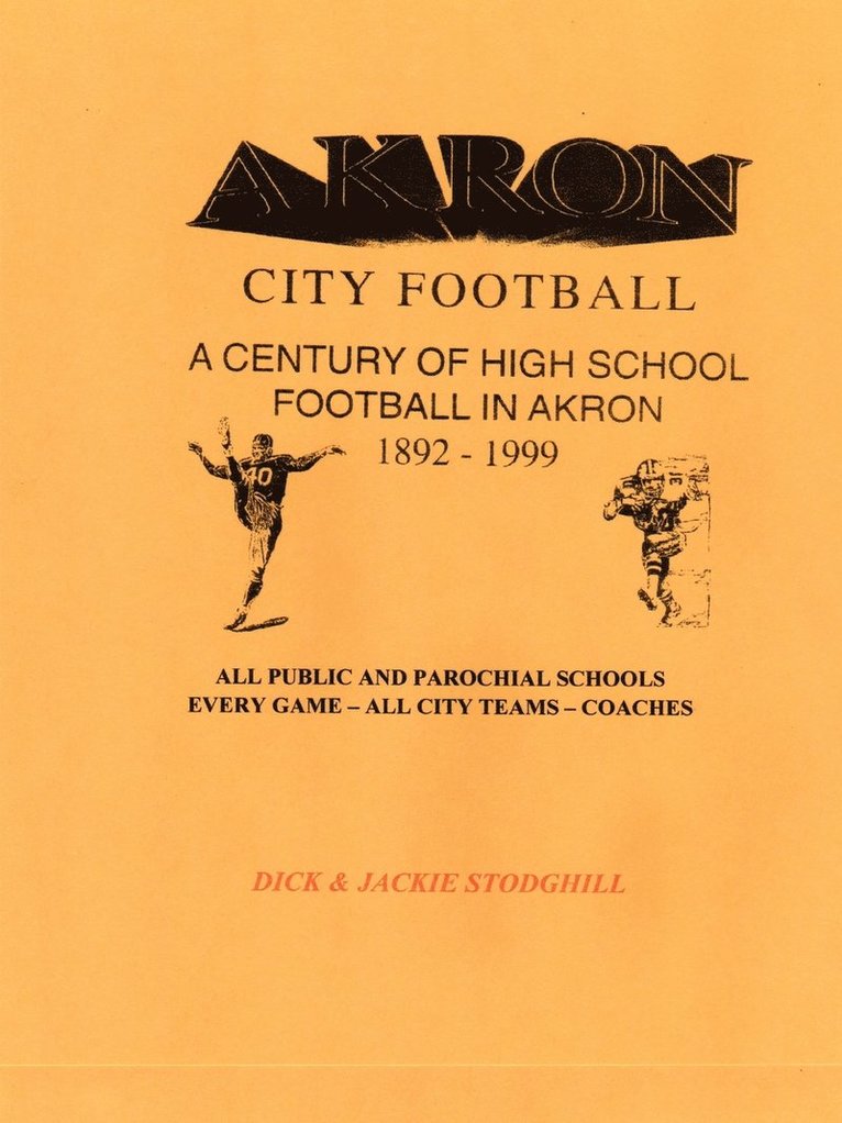 Akron High School Football 1