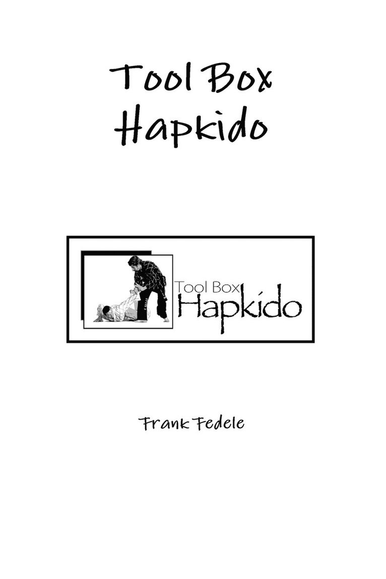 Frank Fedele - Tool Box Hapkido, Häftad