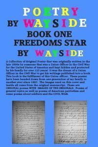 bokomslag Poetry By Wayside, Freedoms Star: BOOK ONE: A Collection of Poetry that was originally written in the late 1800s by a Union officer in the Civil War a