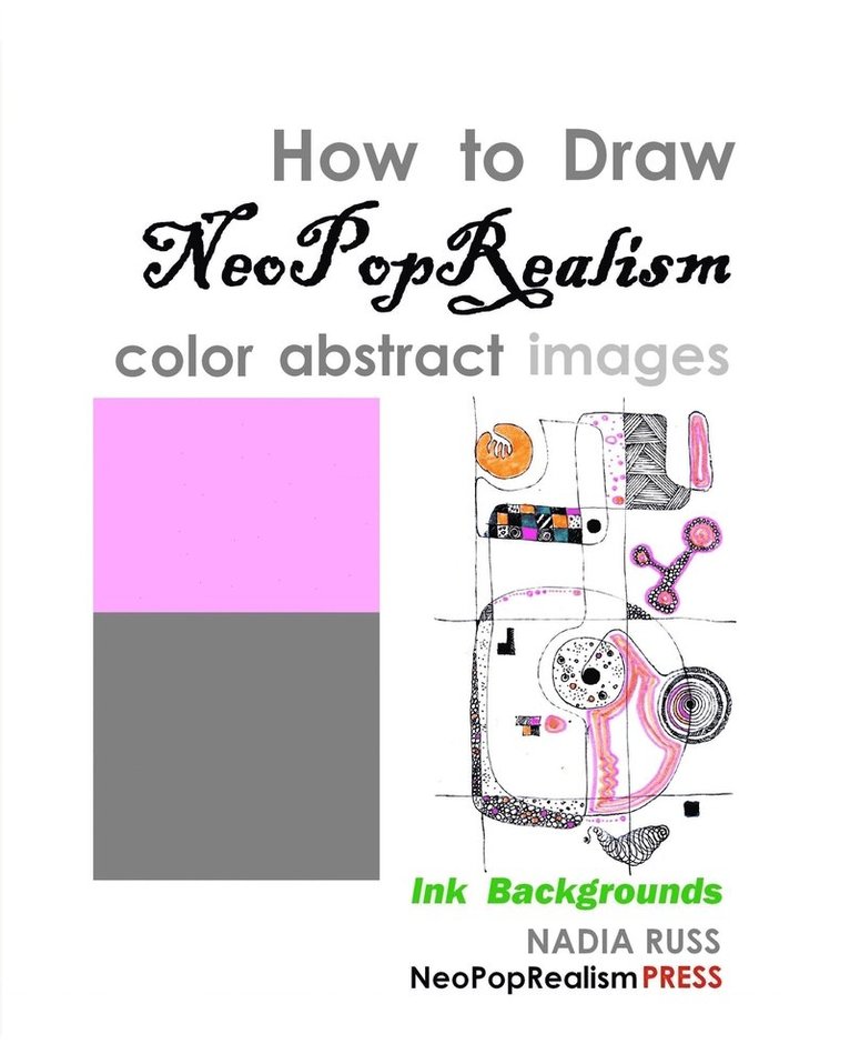 How to Draw NeoPopRealism Color Abstract Images