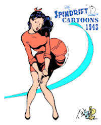 bokomslag The Spindrift Cartoons 1943