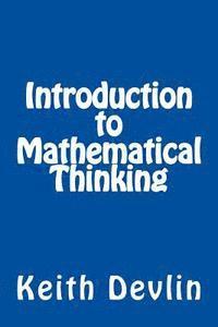 bokomslag Introduction to Mathematical Thinking