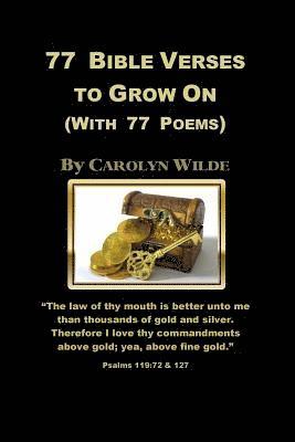 bokomslag 77 Bible Verses to Grow On: (With 77 Poems)