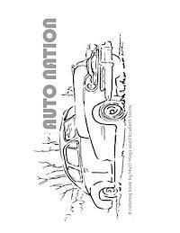 Elizabeth Smith - Auto Nation: A Coloring Book, Häftad