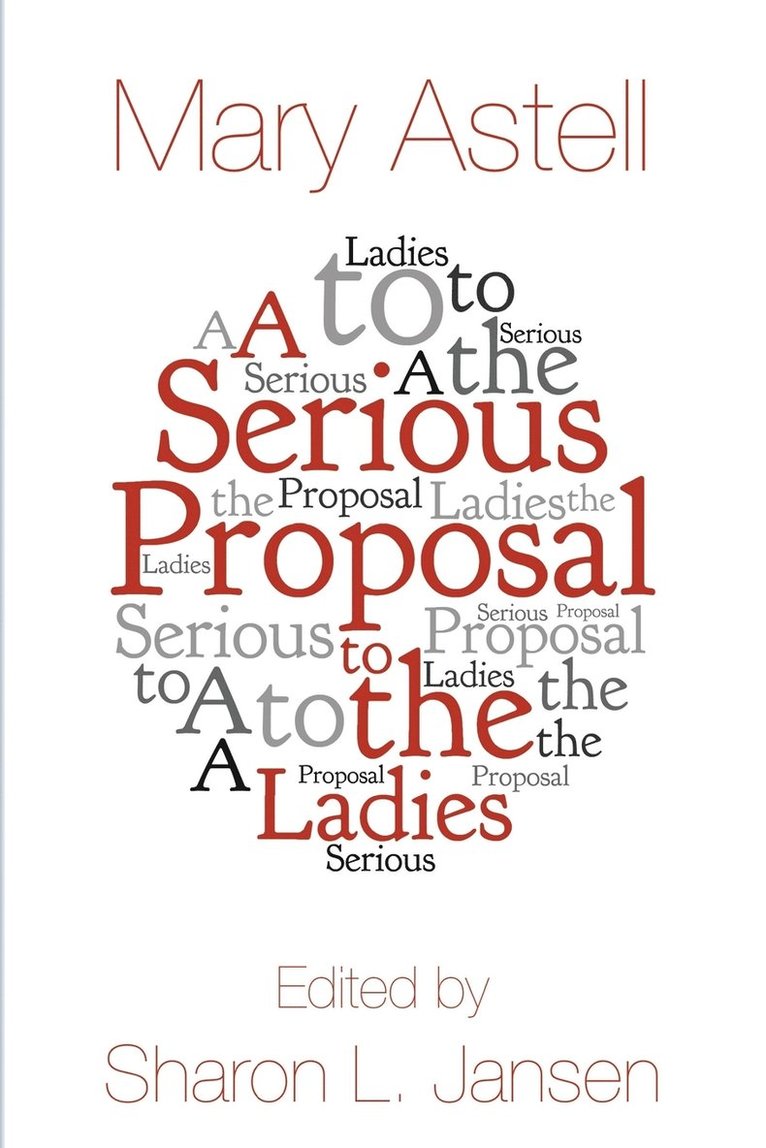 A Serious Proposal to the Ladies 1