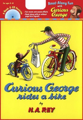 bokomslag Curious George Rides A Bike Book & Cd