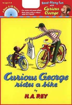 Curious George Rides a Bike Book & CD [With CD (Audio)] 1