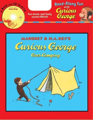 bokomslag Curious George Goes Camping Book & Cd