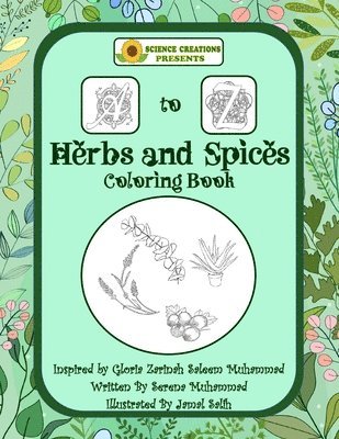 Science Creations A to Z Herbs and Spices Coloring Book 1