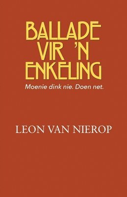 bokomslag Ballade vir 'n Enkeling