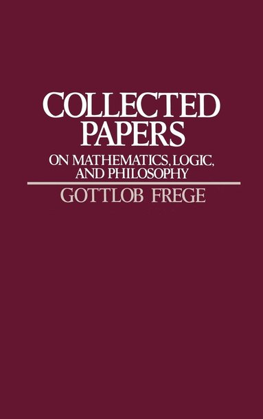 bokomslag Collected Papers on Mathematics, Logic, and Philosophy