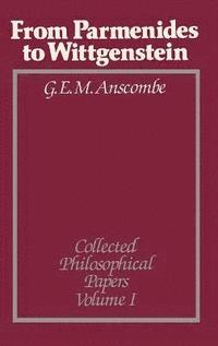 bokomslag From Parmenides to Wittgenstein, Volume 1