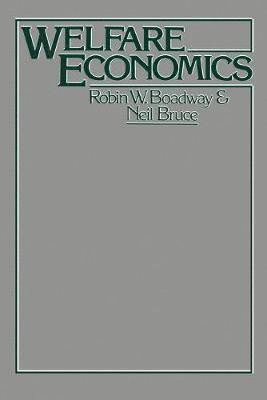 bokomslag Welfare Economics