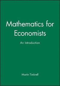bokomslag Mathematics for Economists
