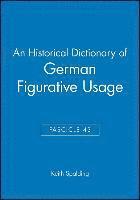 bokomslag An Historical Dictionary of German Figurative Usage, Fascicle 43