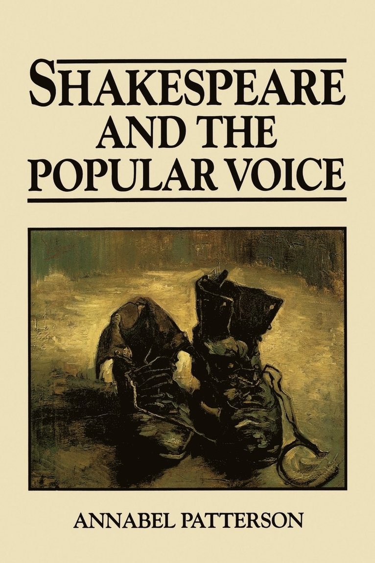 Shakespeare and Popular Voice 1