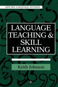 bokomslag Language Teaching and Skill Learning