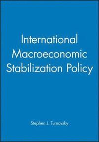 bokomslag International Macroeconomic Stabilization Policy