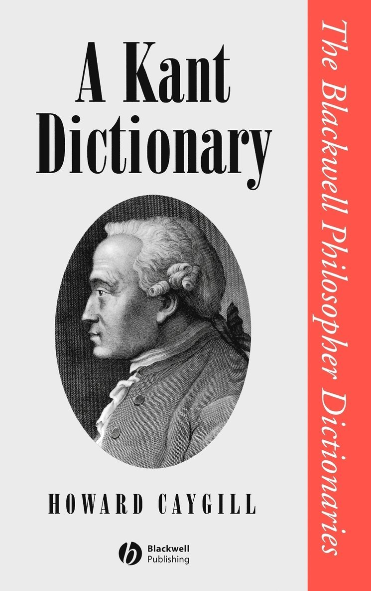 A Kant Dictionary 1